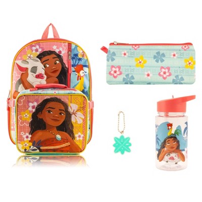Disney 2L 16'' 5pc Kids' Lunch Set with Backpack - Orange
