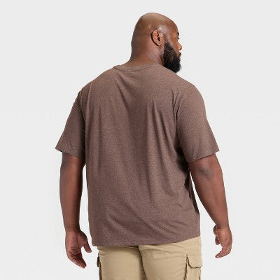Men's Big & Tall T-Shirt - Goodfellow & Co Brown XXXXL