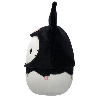 Hello Kitty 8" Squishmallows Plush in Kuromi Hoodie