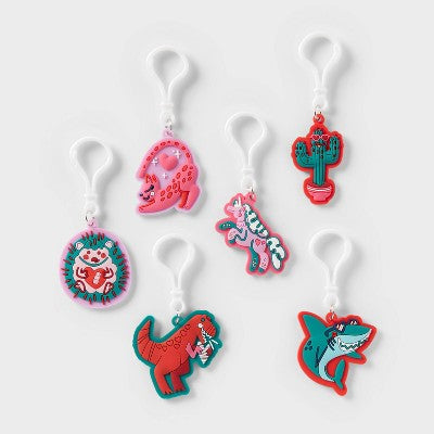 6ct Valentine's Day Bag Tag Party Favor Set - Spritz
