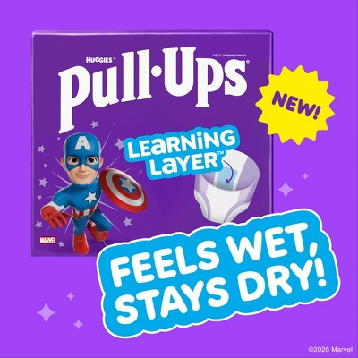 Pull-Ups Learning Designs Boys' Disposable Training Pants - Size 6T-7T - 42ct