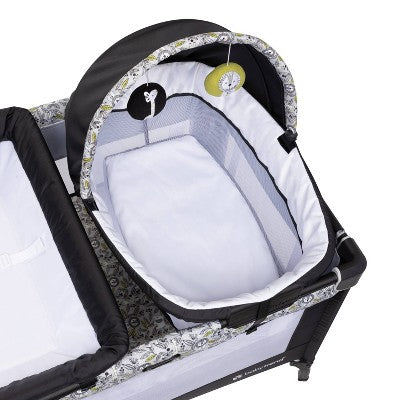 Baby Trend Nursery Den Playard with Snooze Pod and Flip Over Changer - Hidden Jungle Trio (LOCAL PICKUP ONLY)