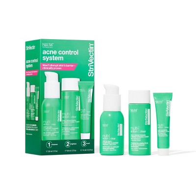 StriVectin Multi-Action Clear Acne Control System - Ulta Beauty: For Combination, Acne-Prone Skin, Includes Cleanser, Toner, Lotion