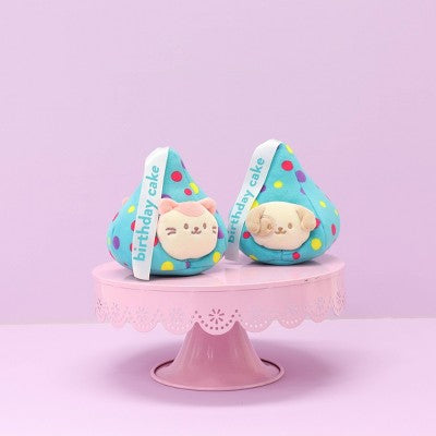 Anirollz Mini Plush Outfitz Toy: Birthday Cake Kisses