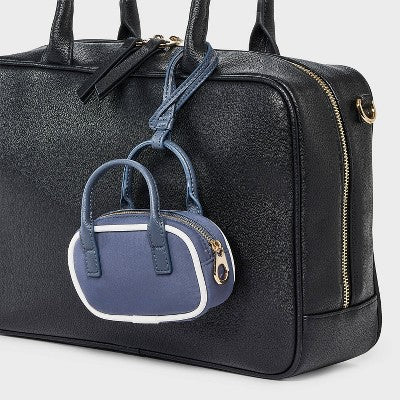 Micro Satchel Bag Charm - Universal Thread Blue