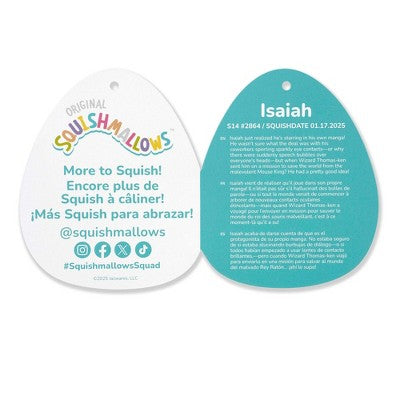 Squishmallows 14" Bison Stuffed Animal: Character Theme, Creative Thinking Focus, Polyester Material