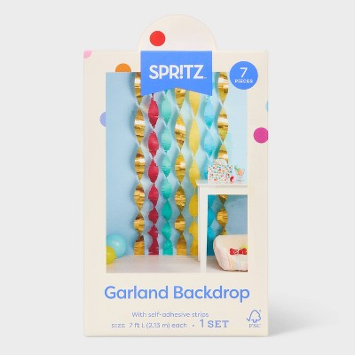 Twisted Paper Hanging Garlands - Spritz