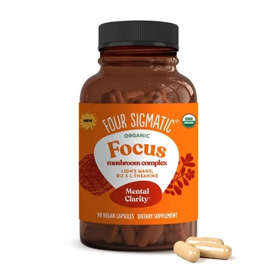 Four Sigmatic Focus Organic Mushroom Vitamin Capsules - 90ct