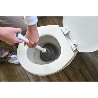 Clorox Pro Maxx Plunger & Hideaway Caddy