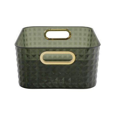 Thinkspace Diamond Texture Bin Green