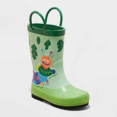 Toddler Girls' Kesi Rain Boots - Cat & Jack Green 10T
