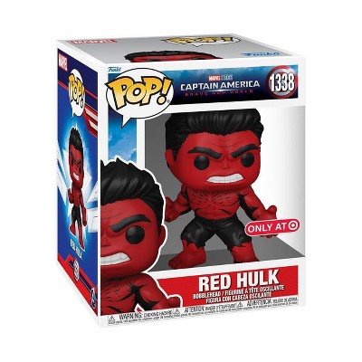 Funko POP! Marvel: Captain America Brave New World Red Hulk Retro Comic Figure