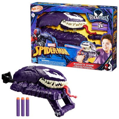 Marvel Spider-Man Venom vs Marvel's Venom Strike Blaster