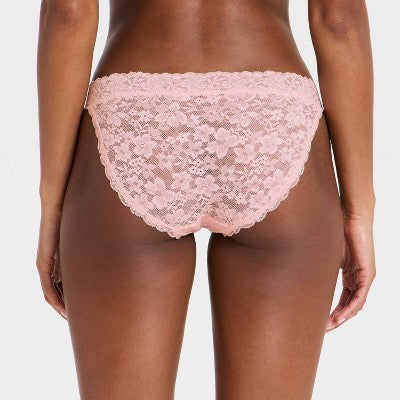 Women's 5pk Lace Bikini Underwear - Auden XS