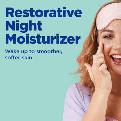 Differin Restorative Hyaluronic Acid Night Cream Moisturizer - 2.5oz