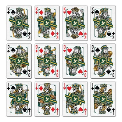 LOT OF 2 MLB Oakland Athletics Classic Series Playing Cards: Officially Licensed