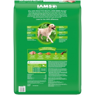 IAMS Proactive Health Chicken and Whole Grain Flavor Large Breed Adult Dry Dog Food - 40lbs (LOCAL PICKUP ONLY)