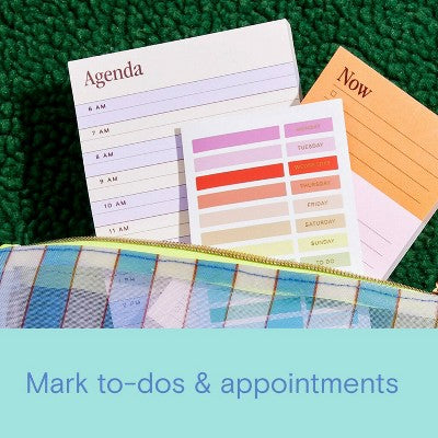 Noted by Post-it Colorful Stickers for Journals, Planners & Calendars - 96ct