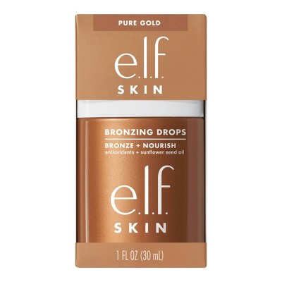 e.l.f. SKIN Bronzing Drops - Pure Gold - 1 fl oz