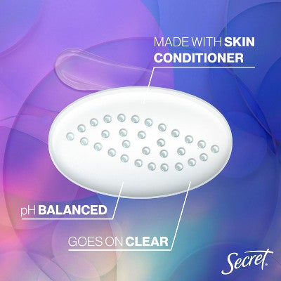 Secret Fresh Clear Gel Antiperspirant Deodorant - Coconut Scent - 2pk/2.6oz