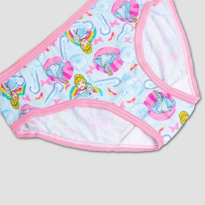 Girls' Disney Princess 7pk Underwear - 8