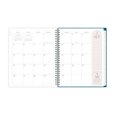 Rhi James for Blue Sky Weekly/Monthly Planner 15 Month Wirebound 7"x9" Clear Multi Cover - Paris