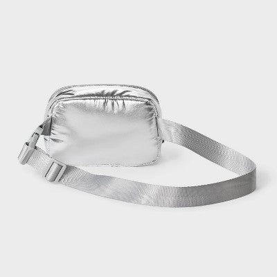 Girls' Fanny Pack - art class Silver