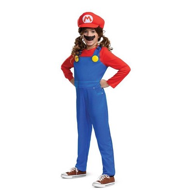 Nintendo Super Mario Bros Elevated Kids' Classic Halloween Costume L: 10-12