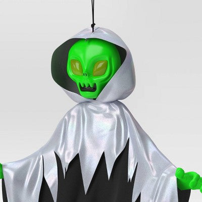 42" Light and Sound Alien Ghoul Halloween Decorative Prop - Hyde and EEK! Boutique