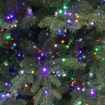 Philips 7.5' Twinkle Tree Pre-lit Balsam Fir Artificial Christmas Tree with 2000 Multifunction, Dual Color LED Lights, Remote Control, and Dimmer (LOCAL PICKUP ONLY)