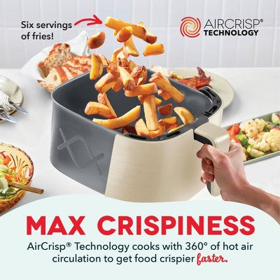 Dash 8qt Tasti Crisp Pro Max Air Fryer Cream (LOCAL PICKUP ONLY)