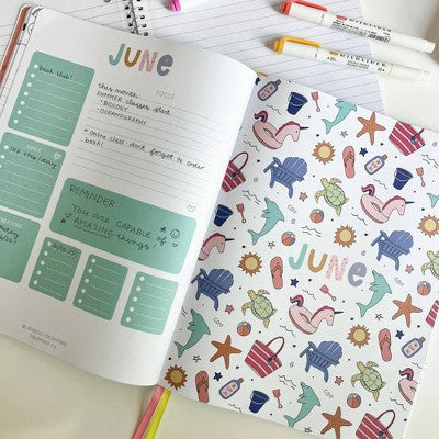Callie Danielle 2025 11"x8.5" Weekly/Monthly Large: Leather Planner, January-December, Multicolored, Teen & Adult