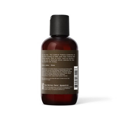 Papatui Men's Paraben-Free and Sulfate-Free 2-in-1 Shampoo + Conditioner - Trial and Travel Size - Vanilla Shea - 3 fl oz