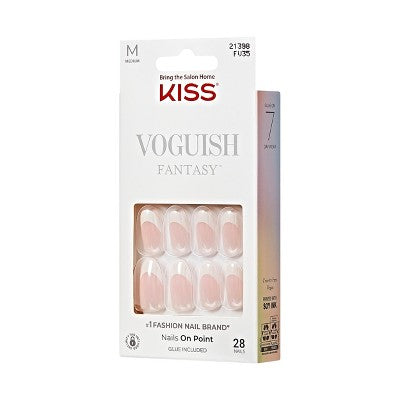 KISS Products Voguish Fantasy Fake Nails - Golden Warmth - 31ct