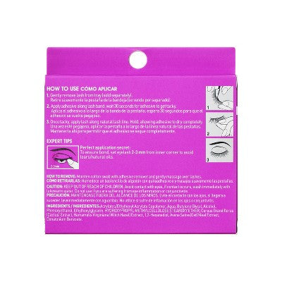 KISS Products Lash Couture Extended Wear False Eyelashes - Clear: Synthetic Hair, Volume, 1-Pack