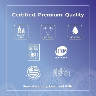 Theralogix TherOmega Omega-3 Fish Oil Supplement 270 Day