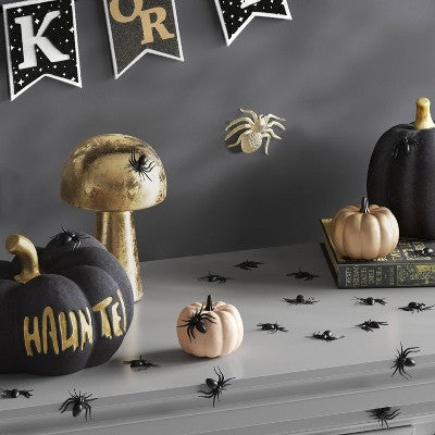 150ct Spiders Halloween Decorative Prop - Hyde and EEK! Boutique: Plastic