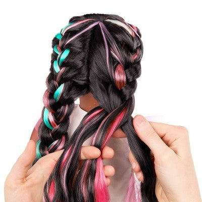 Our Generation Tasha 18" Rainbow Hair Grow Doll with Hair Clips and Styling Book Accessories