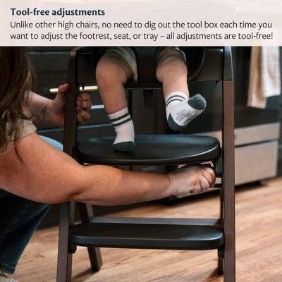 Mockingbird Convertible High Chair - Natural (LOCAL PICKUP ONLY)