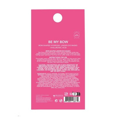 Holler and Glow Vitamin C Under Eye Mask Bows - 0.10oz: Deep Hydration, Damage Repair, Alcohol-Free, Sensitive Skin