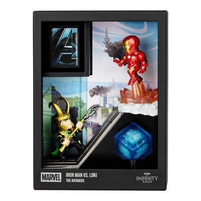 FANDROP Marvel Iron Man vs Loki Figure - 2pk