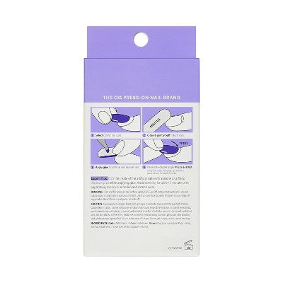 KISS Nails CORE Press-On Fake Nails - Medium Almond - Pinot Noir - 35ct