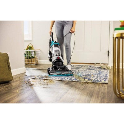 BISSELL CleanView Rewind Upright Vacuum 13" Cleaning Path Black: Bagless Cleaner, Multi-Surface, Automatic Cord Rewind, 25ft Cord, 13" Path (LOCAL PICKUP ONLY)