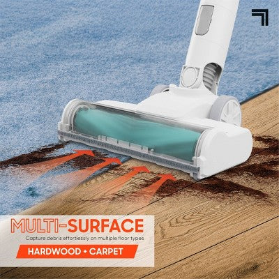 Sharper Image Cordless Vacuum Lightweight Stick and Handheld Combo White (LOCAL PICKUP ONLY)