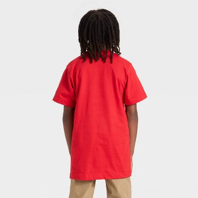 Boys' Kansas City Chiefs Oversized Graphic T-Shirt - Red XL
