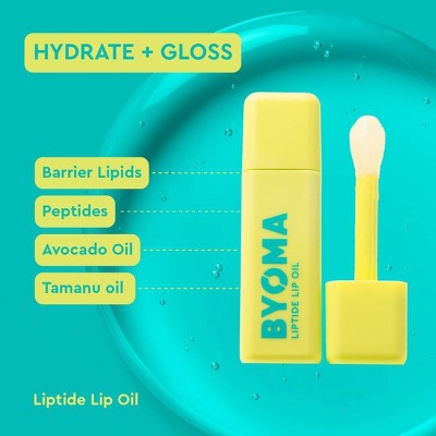 BYOMA Liptide Lip Balm - 0.2 fl oz: Moisturizing, Paraben-Free, Vegan, Liquid Form