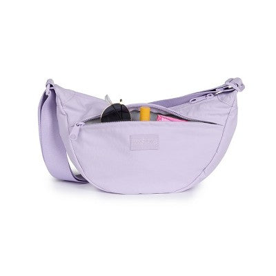 JanSport Unphased Soft Nylon Crossbody Bag - Pastel Lilac