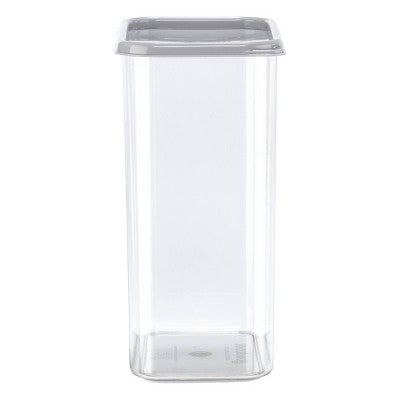 GoodCook 2.8qt 2pc Tall Rectangle + Lid Food Storage Containers Gray
