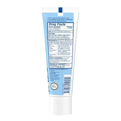 Orajel Naturals Kids Super Mario Anti-Cavity Fluoride Training Gel Toothpaste - Natural Berry - 5.8oz