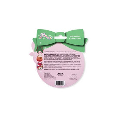 Squishmallow Holiday Ornament - Nail Decal Gift Set - 2pc